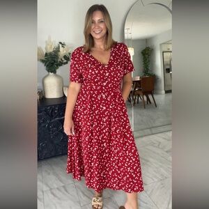 BloomChic Floral Dress Medium